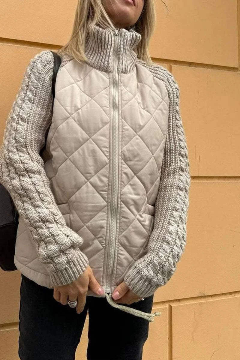 Renate - Coole Patchworkjacke