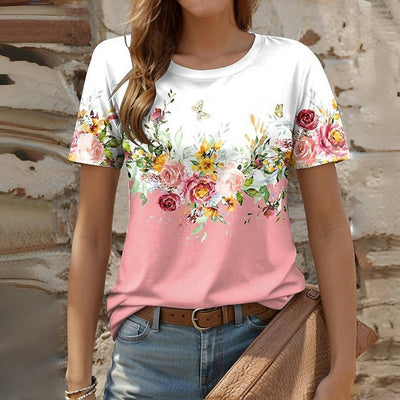 Rosalie – Blumen Shirt