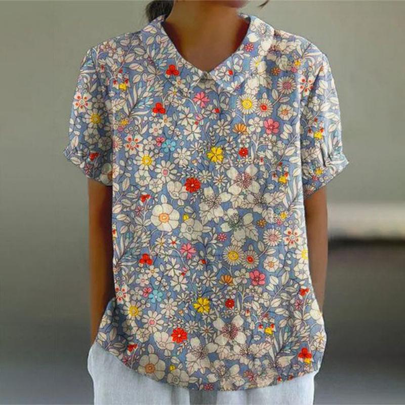 Elina – Floral Shirt