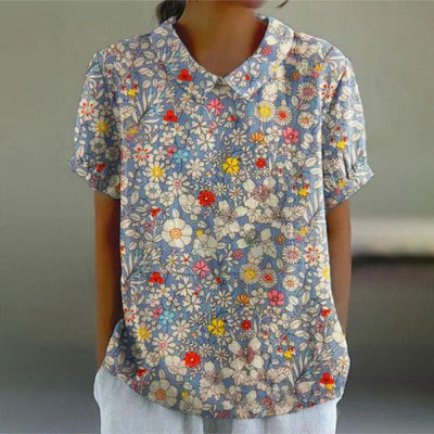 Elina – Floral Shirt