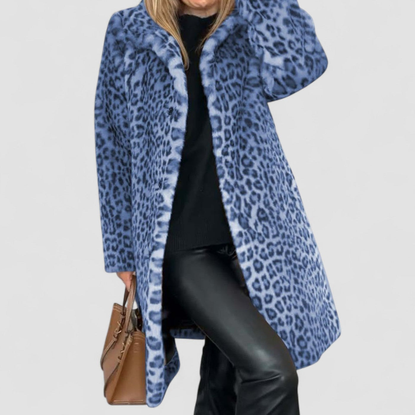 Aliyah - Kuschelige Leopardenjacke