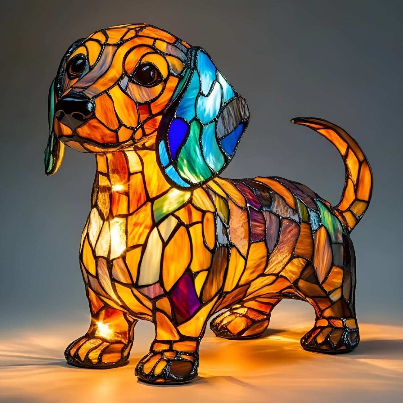 Bijou – Lampe Glanz des Dackels