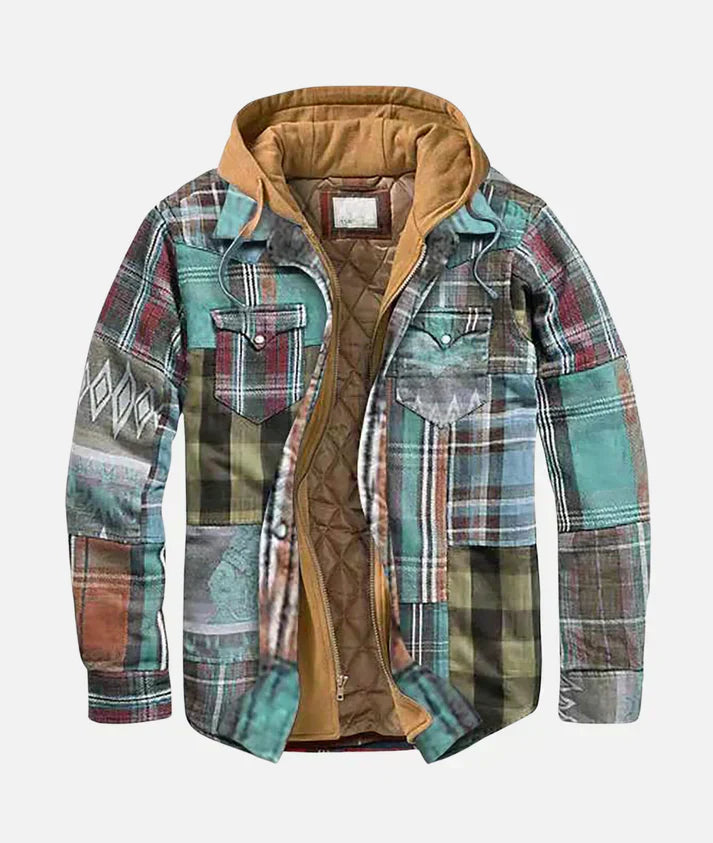 Ralf - Patchwork Karojacke