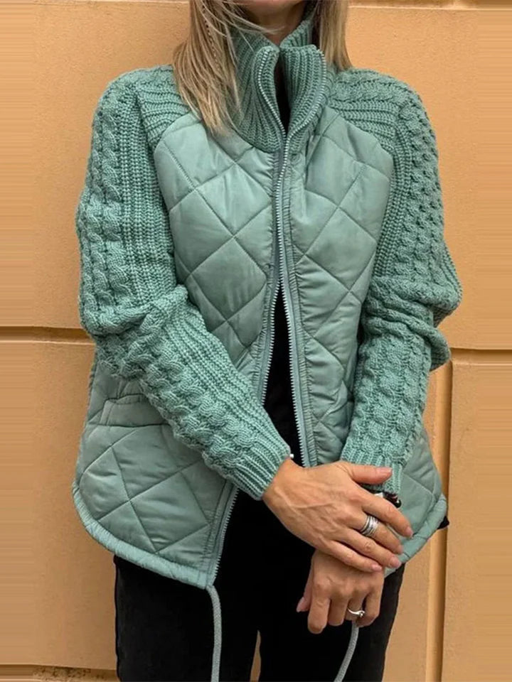 Renate - Coole Patchworkjacke