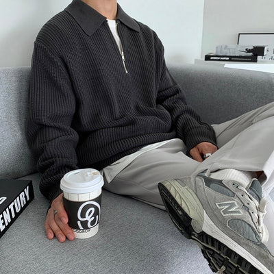 Jannik – Reißverschluss Pullover