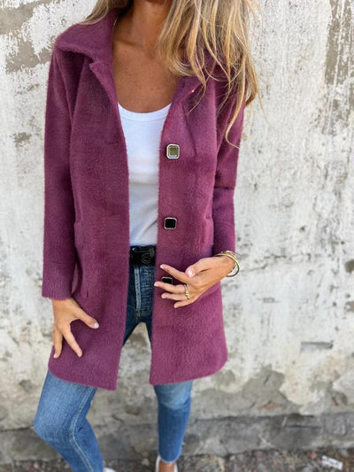 Elodie - Stilvoller Mantel mit Revers