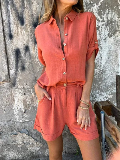 Pauline – Leinen Set