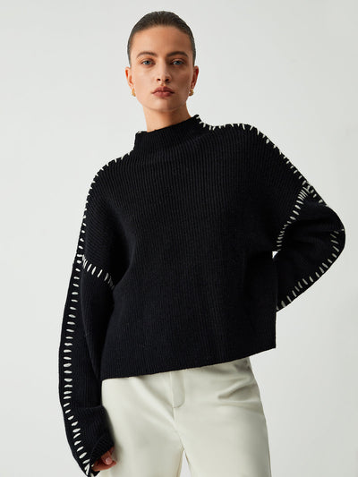 Mila – Rollkragen Pullover