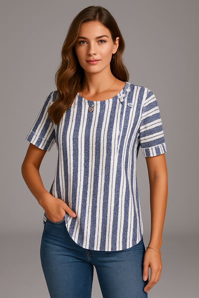 Mira – Streifen Bluse