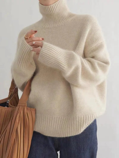 MONIKA – Pullover mit hohem Kragen
