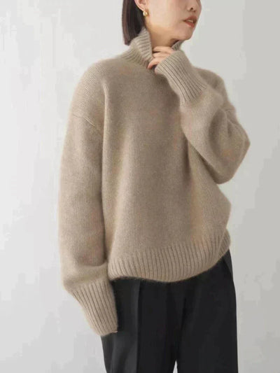 MONIKA – Pullover mit hohem Kragen