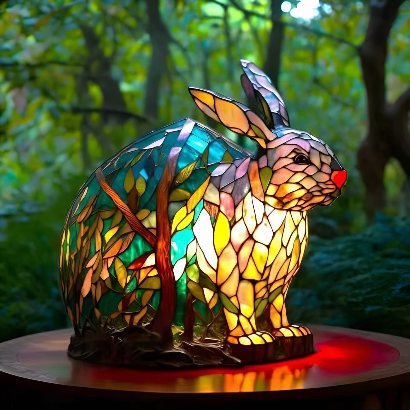 Pinpin – Magische farbige Glaslampe