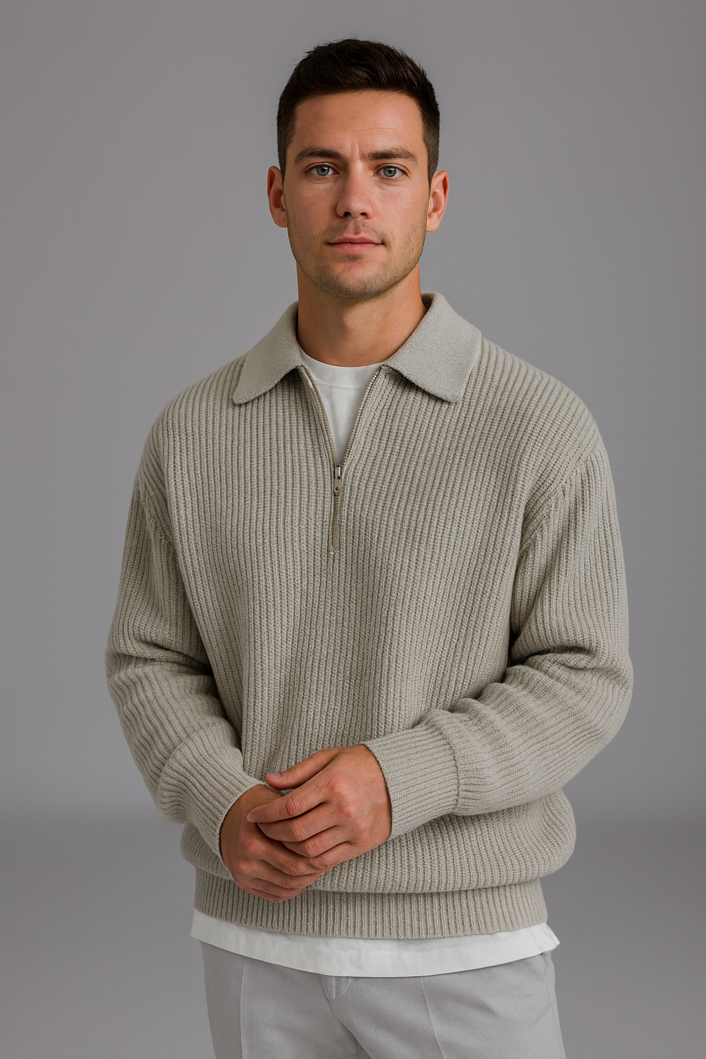 Jannik – Reißverschluss Pullover