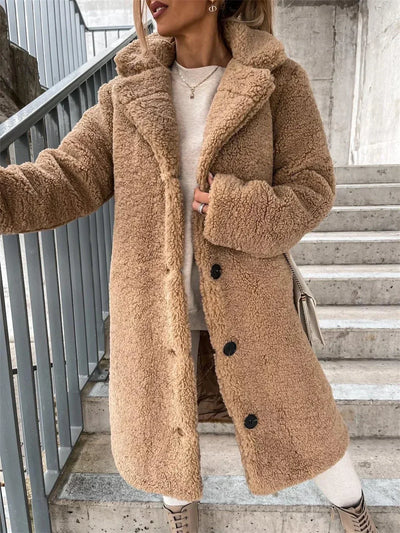 Monica - Stilvoller Teddy Mantel