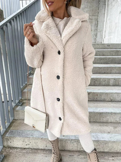 Monica - Stilvoller Teddy Mantel