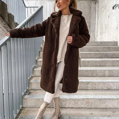 Monica - Stilvoller Teddy Mantel