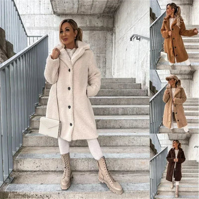 Monica - Stilvoller Teddy Mantel