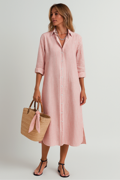 Luna – Streifen kleid