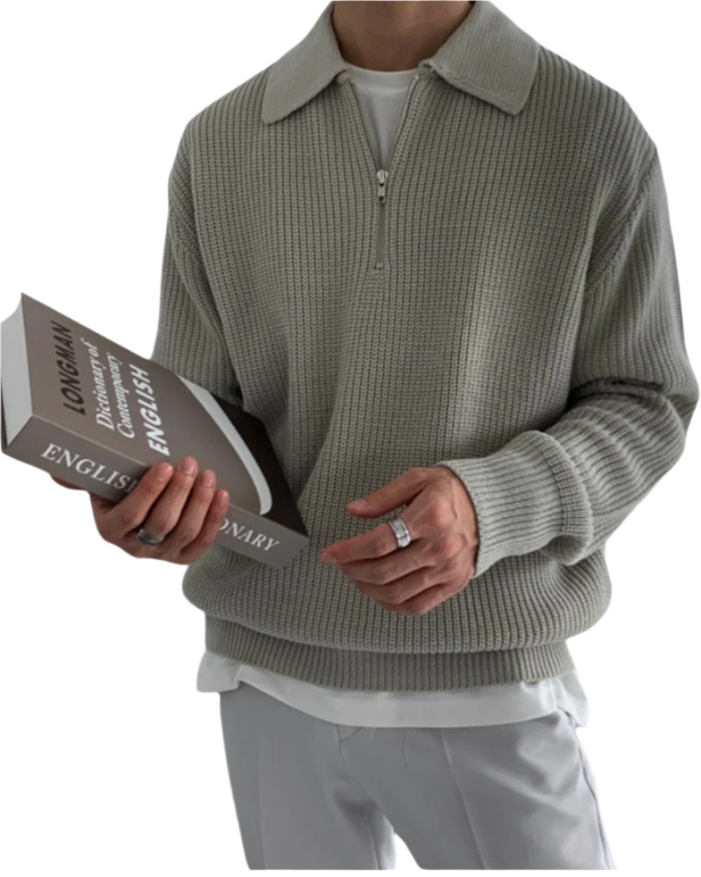 Jannik – Reißverschluss Pullover