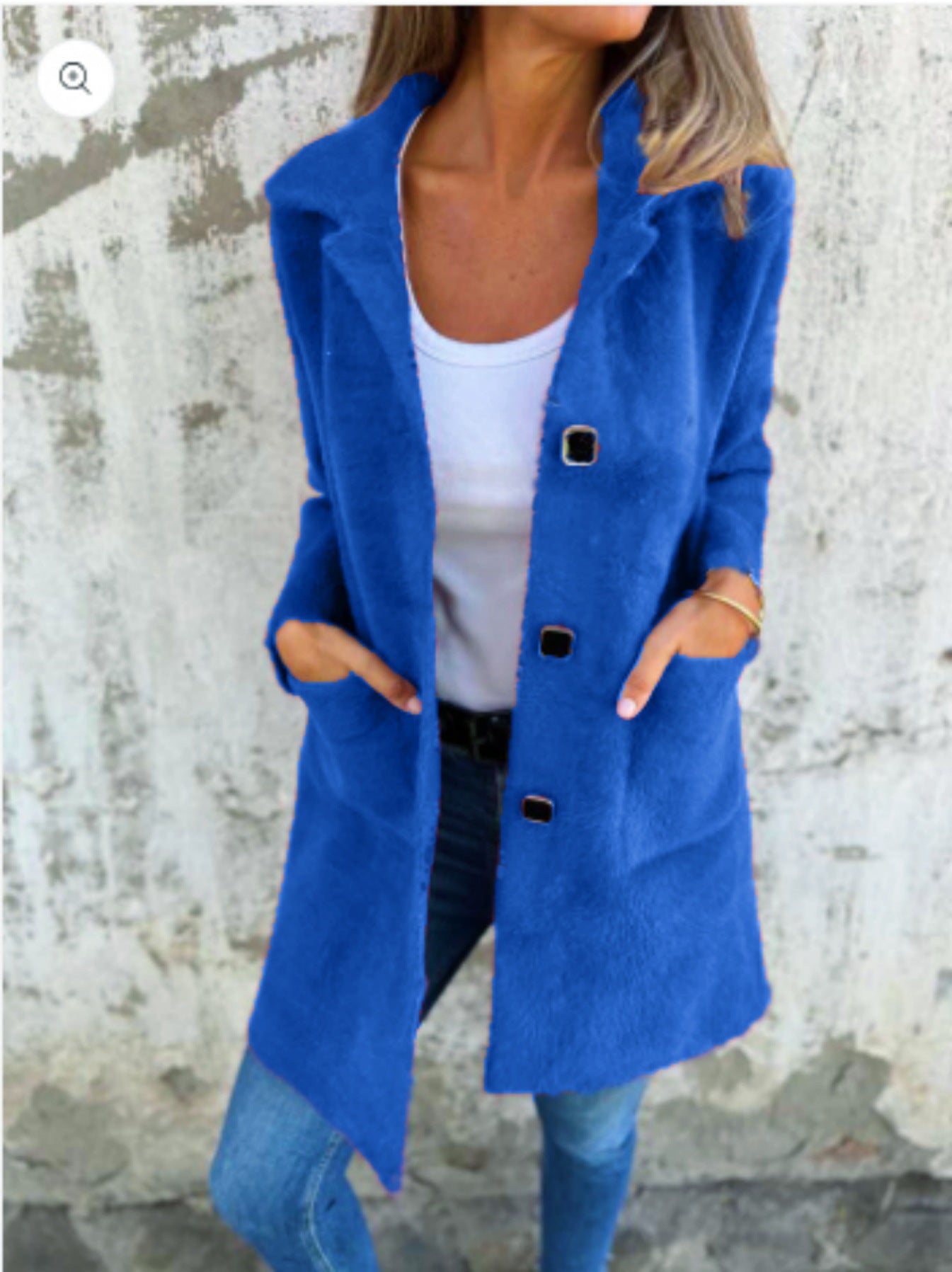 Elodie - Stilvoller Mantel mit Revers