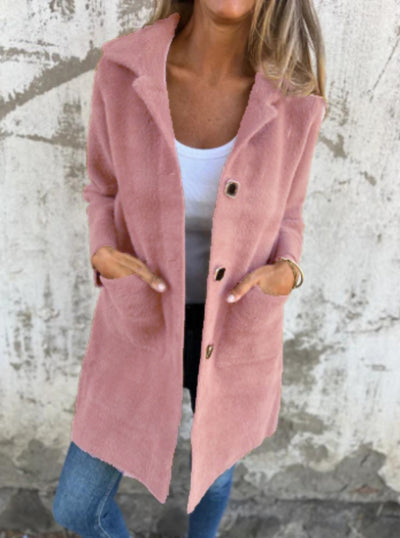 Elodie - Stilvoller Mantel mit Revers