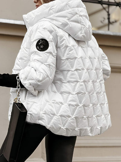 Christina - Kapuzenjacke im Patchwork