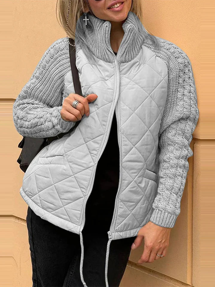 Renate - Coole Patchworkjacke