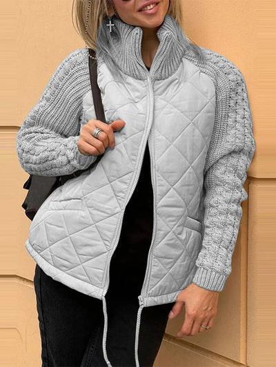 Renate - Coole Patchworkjacke