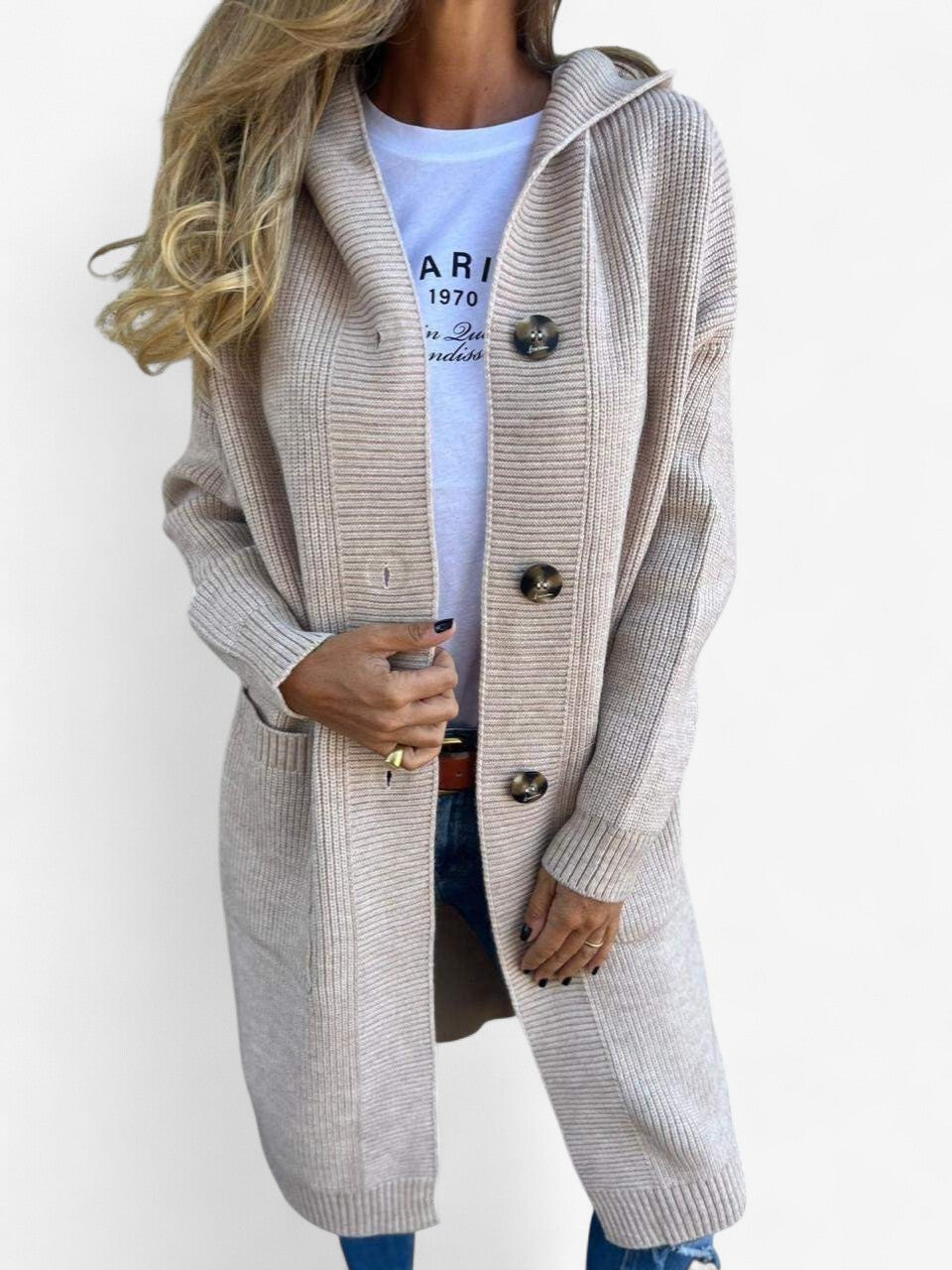 Frida – Lang cardigan