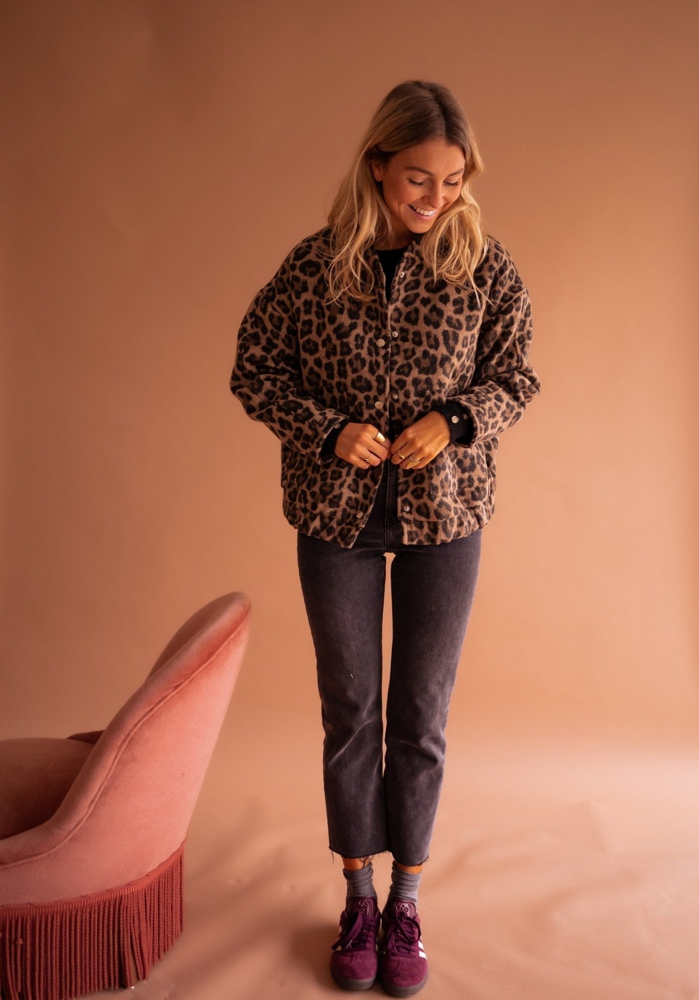 Sofia - Leoparden-Blazer