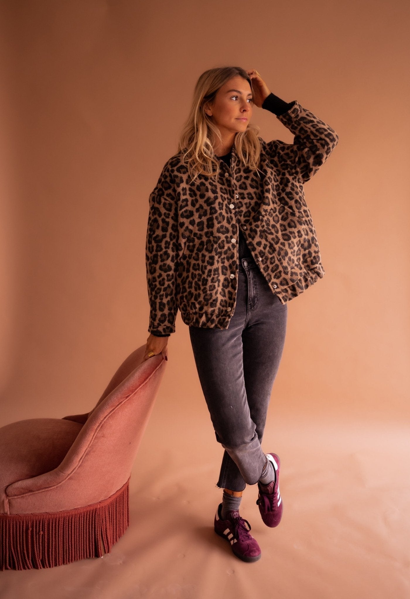 Sofia - Leoparden-Blazer