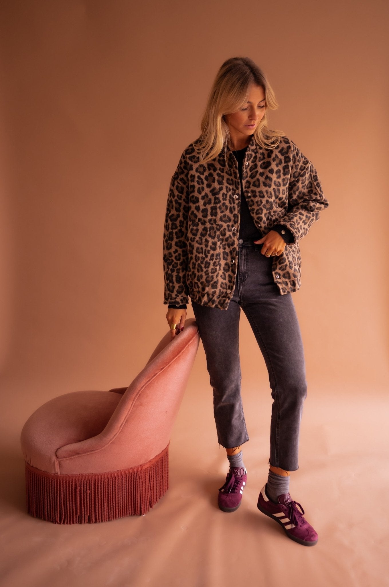 Sofia - Leoparden-Blazer