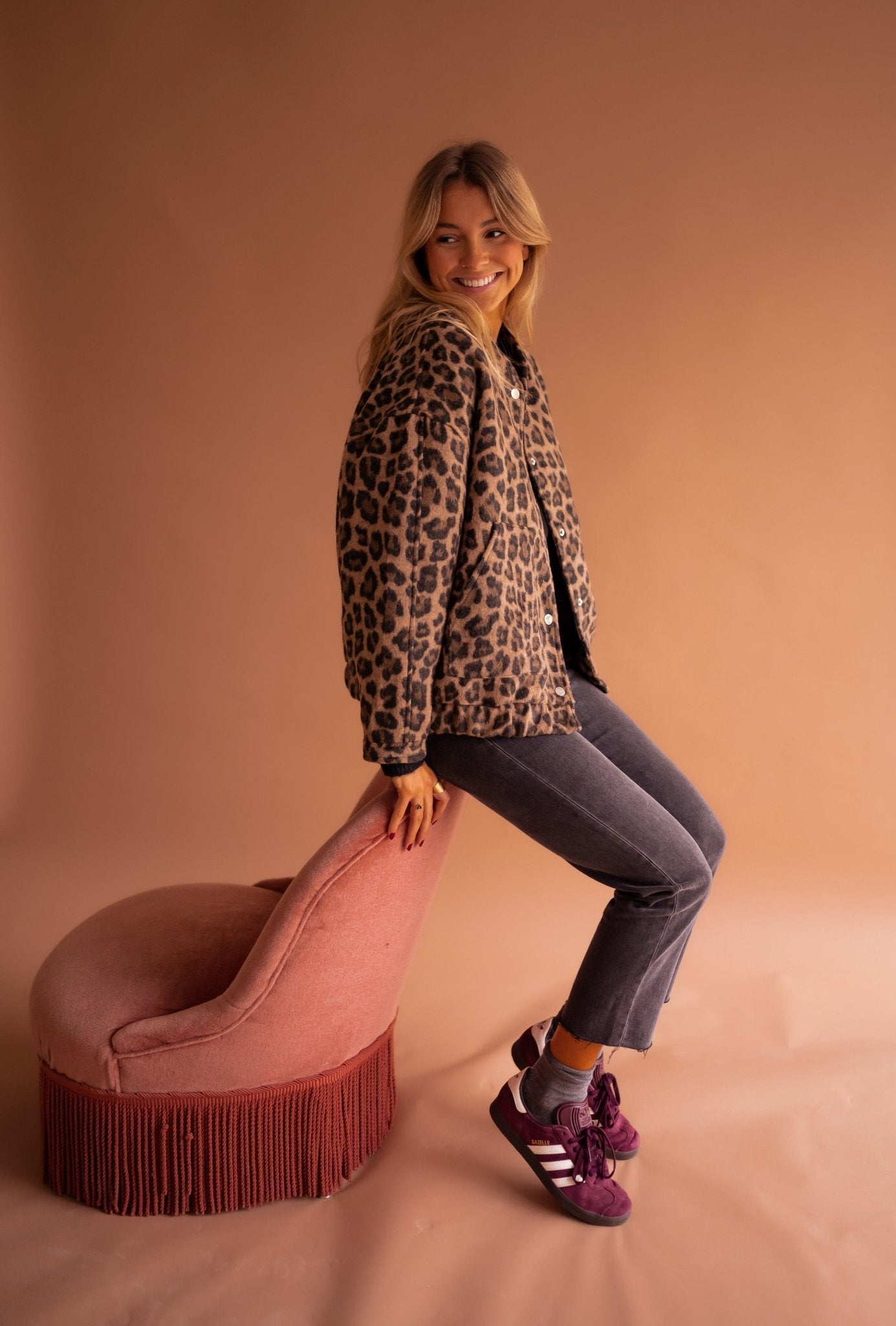 Sofia - Leoparden-Blazer