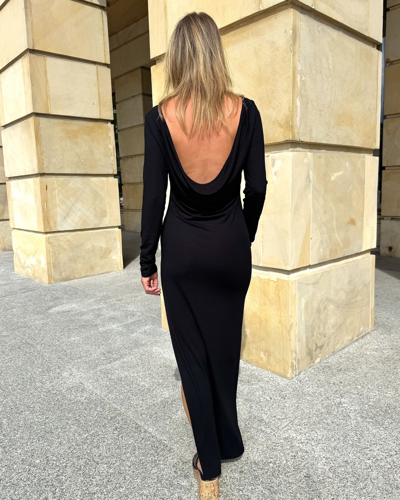 Leona - Elegantes Maxikleid
