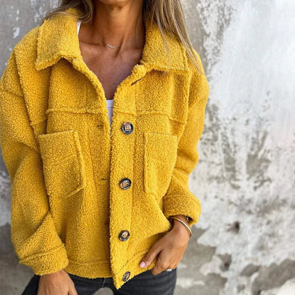 Teresa - Kuschelige Teddyjacke
