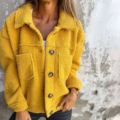 Teresa - Kuschelige Teddyjacke