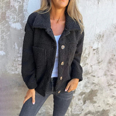 Teresa - Kuschelige Teddyjacke